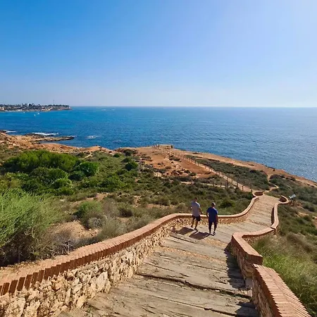 House With Rooftop Terrace In Cabo Roig Villa